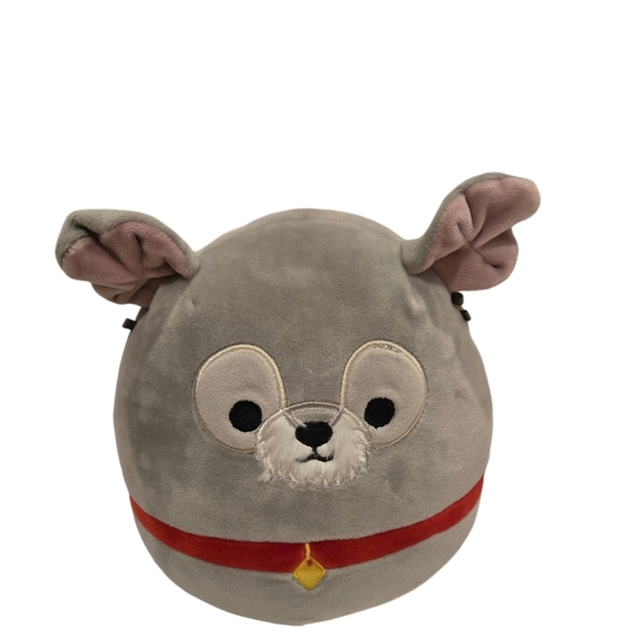 Original Squishmallows Disney Lady and The Tramp Plush Gray Dog Stuffed Toy 10" - Picture 9 of 12